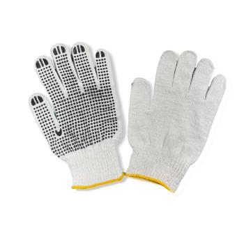 Guante tejido punto pvc